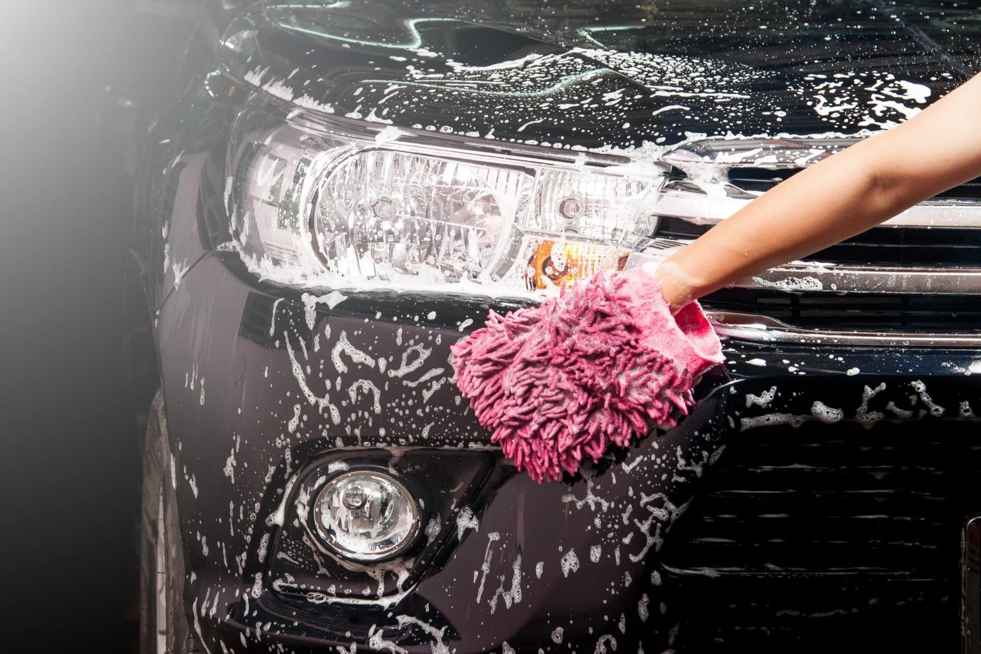 Hand Washing Car